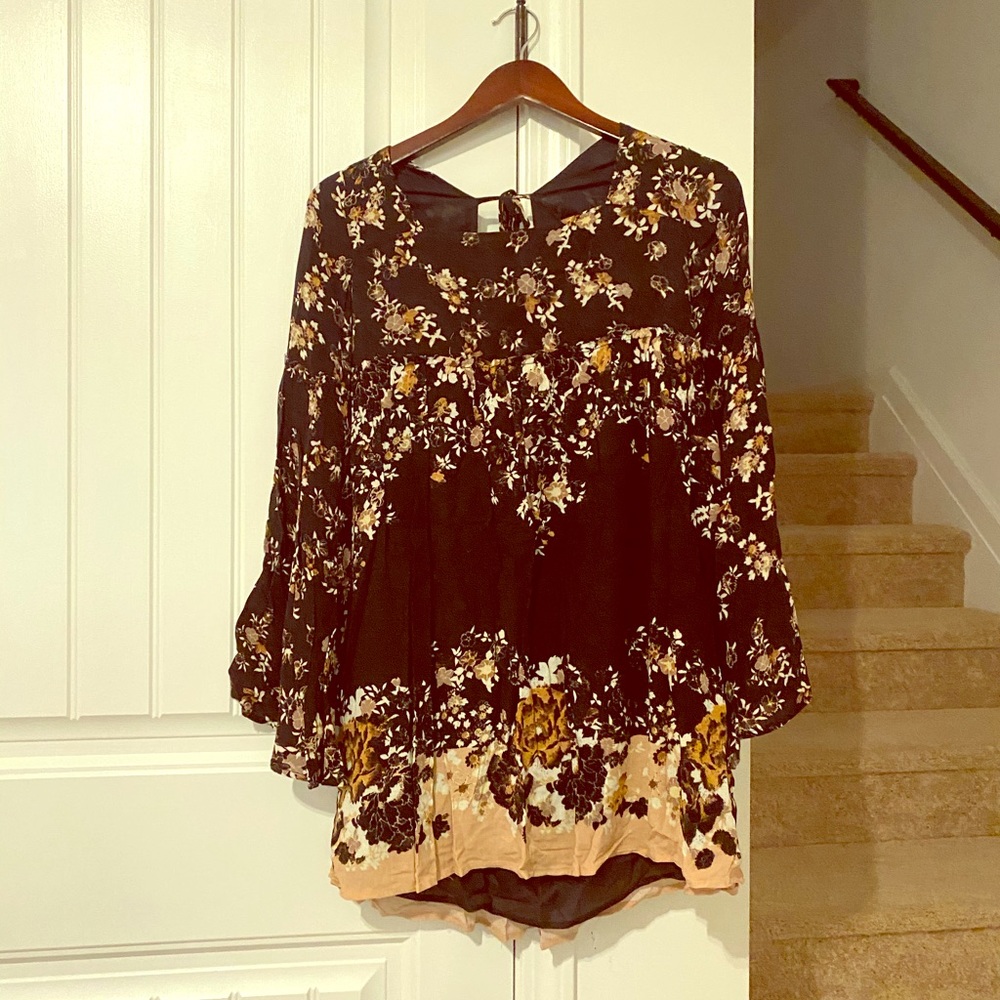 Free People bell arm dress